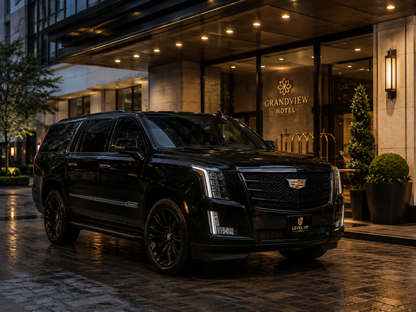 Escalade 7-8 Passengers Starting Price $ 175.00 Per Hr