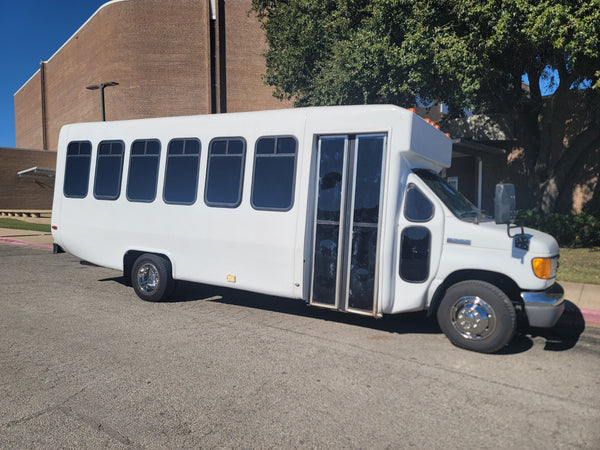 18 Passenger Party Bus Starting Price $150 Per Hr